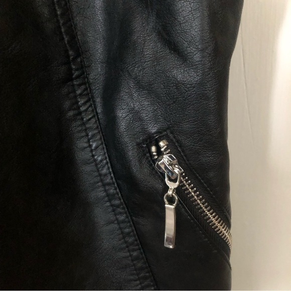 Buffalo Faux Leather Motorcycle Vest Small - Picture 5 of 6